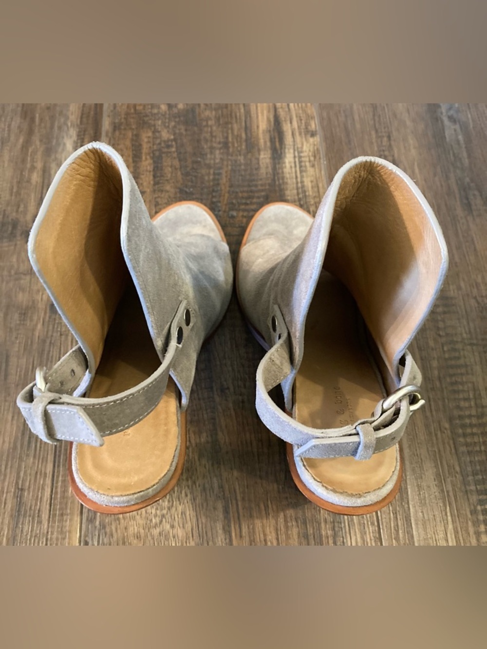 Rag & Bone Wyatt Suede Slingback Sandals - Picture 5 of 14